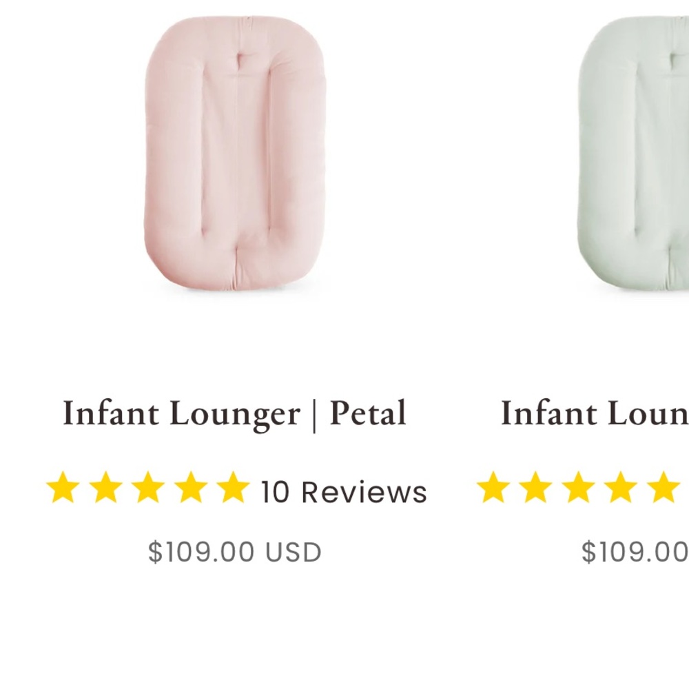 Snuggle Me Organic Infant Lounger